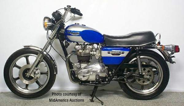 Мотоцикл Triumph T 140E 750 Bonneville America 1979