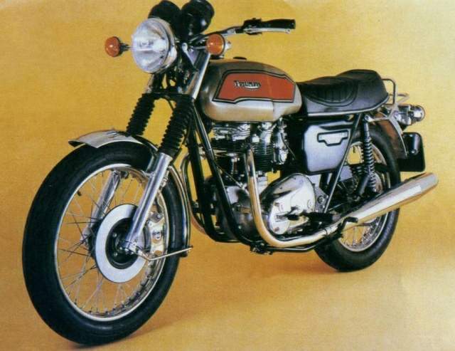 Мотоцикл Triumph T 140ES 750 Bonneville 1979