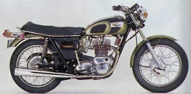 Мотоцикл Triumph Trident T150 750 1971