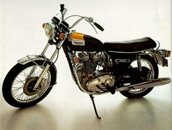Мотоцикл Triumph Trident T150 V 1974
