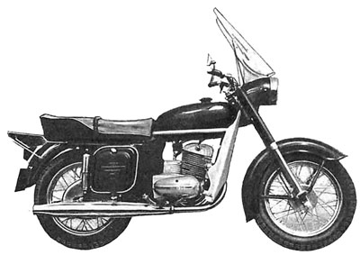 Новый советский мотоцикл Восход