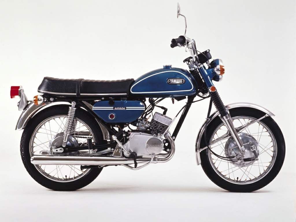 Мотоцикл Yamaha CS 200 1971