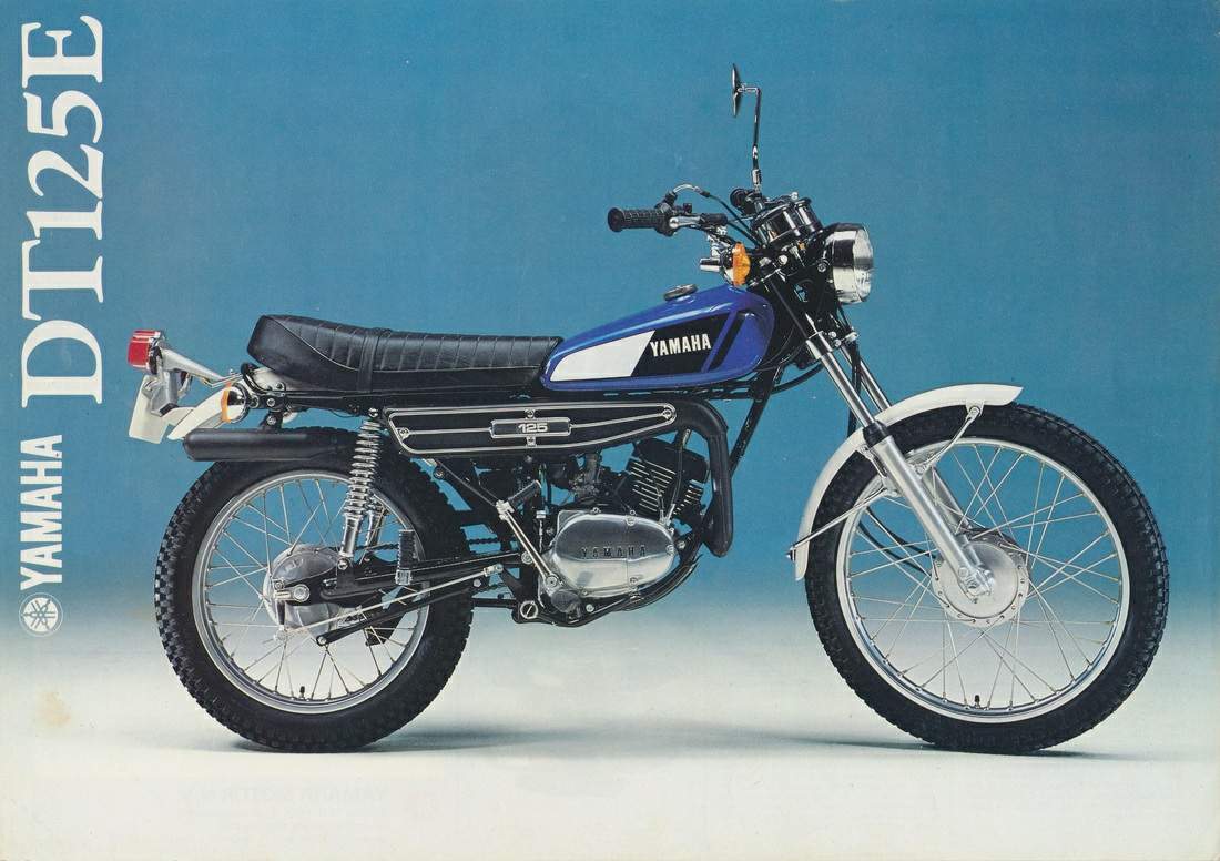 Мотоцикл Yamaha DT 12 5E 1978