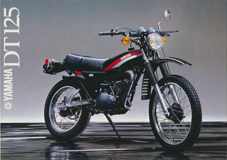 Мотоцикл Yamaha DT 120MX 1980