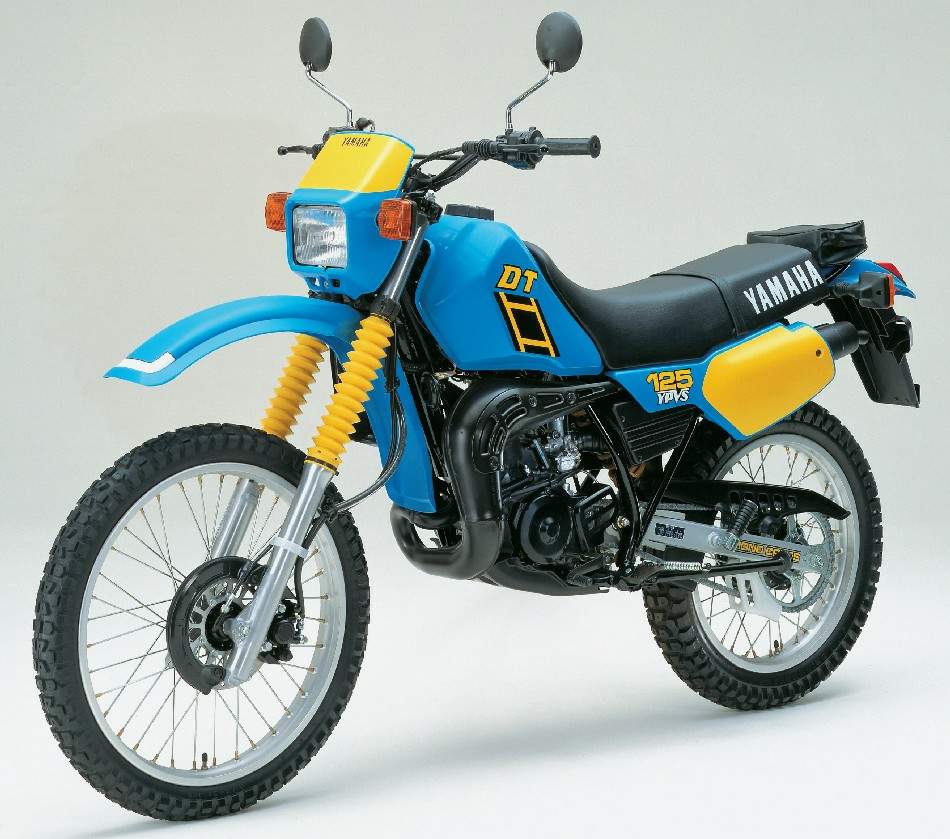 Мотоцикл Yamaha DT 125LC Disc 1985