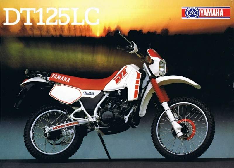 Мотоцикл Yamaha DT 125LC 1985