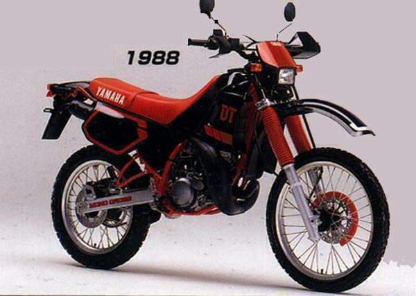 Мотоцикл Yamaha DT 125R 1988 фото