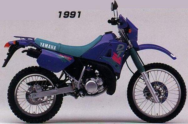 Мотоцикл Yamaha DT 125R 1990