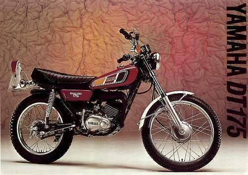 Мотоцикл Yamaha DT 175 1976