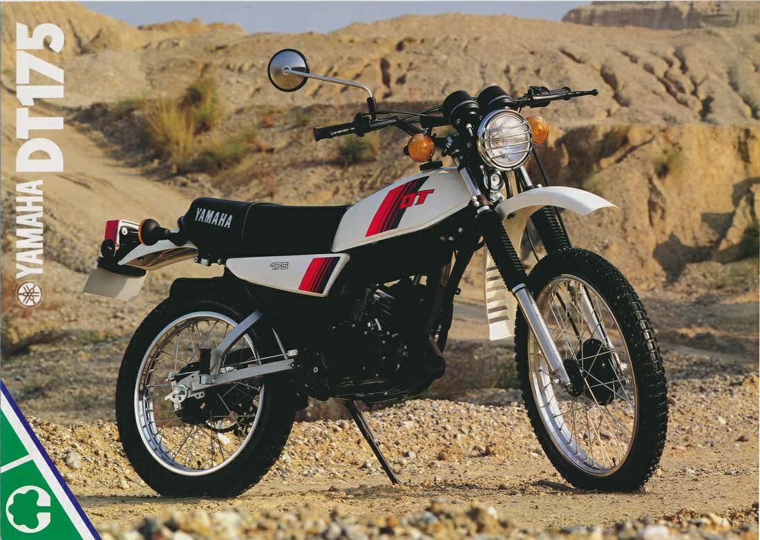 1980 Yamaha DT 175 Enduro 2800 Miles Street legal 6 spd, 2 