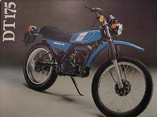 Мотоцикл Yamaha DT 175 1979 фото