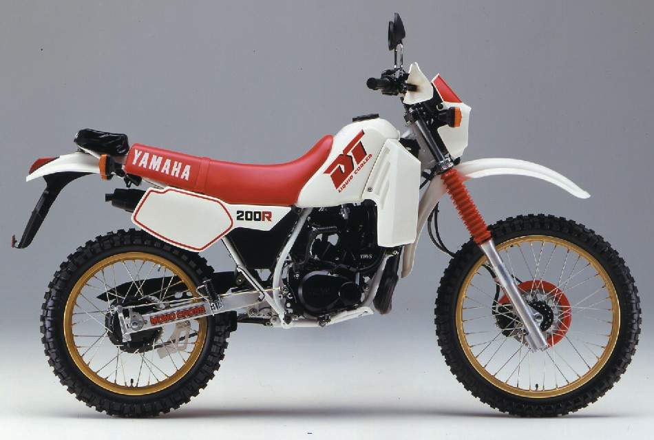 Мотоцикл Yamaha DT 200R 1986