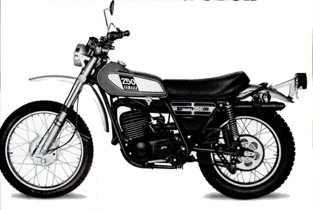 Мотоцикл Yamaha Yamaha DT 250 1976 1976