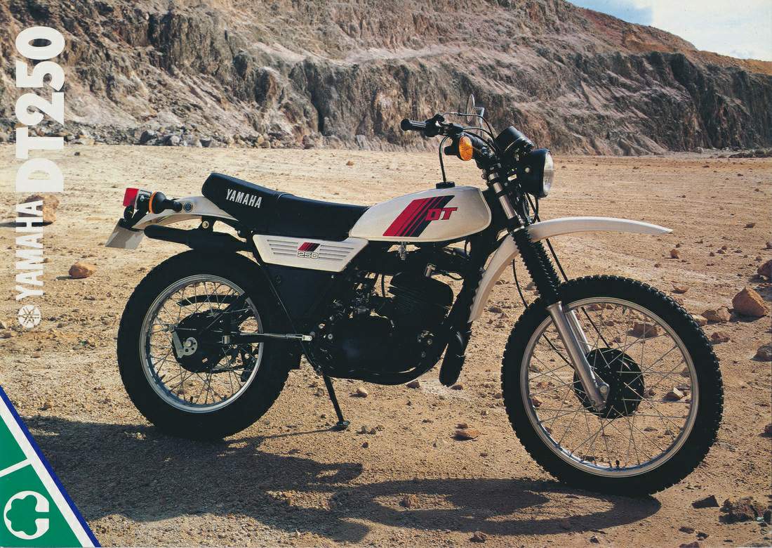 Мотоцикл Yamaha DT 250 1988