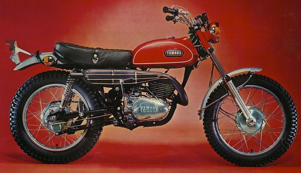 Мотоцикл Yamaha DT1-F 250 TRAIL 1972