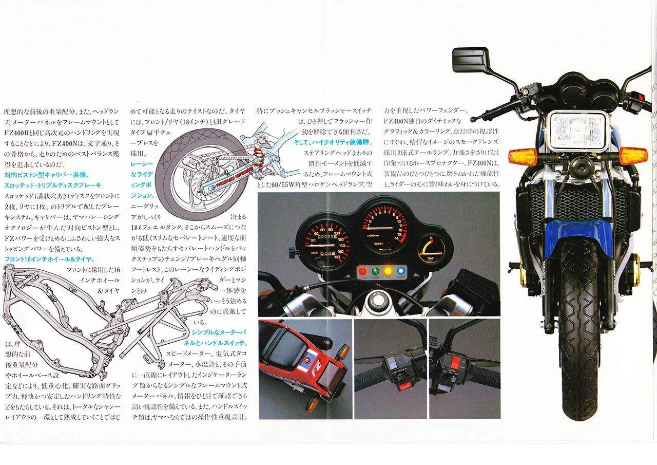 Мотоцикл Yamaha FZ 400N 1984 фото