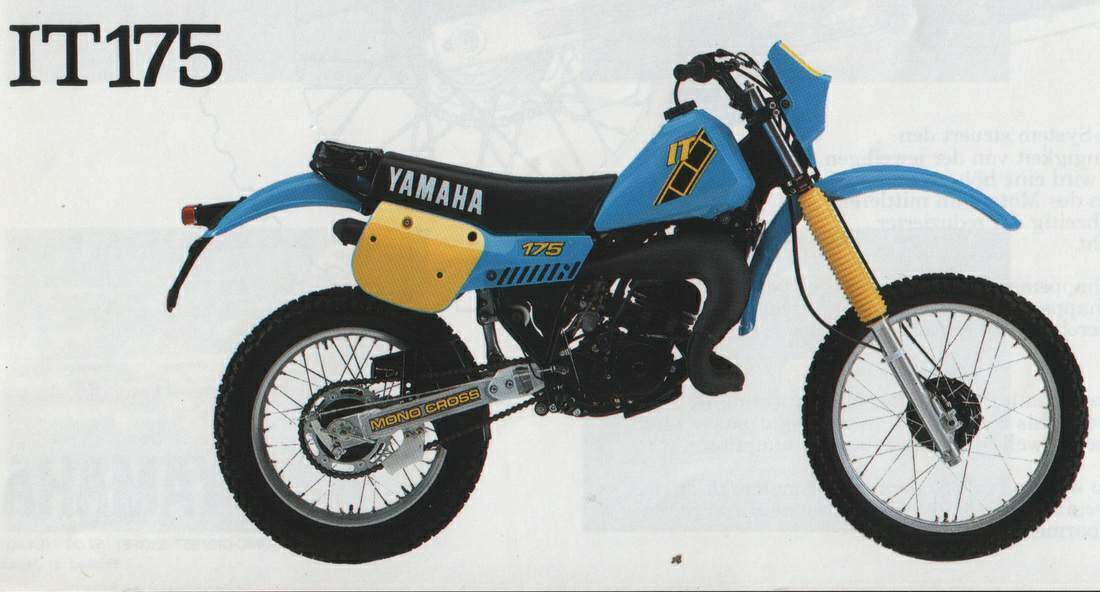 Мотоцикл Yamaha IT 175 1982