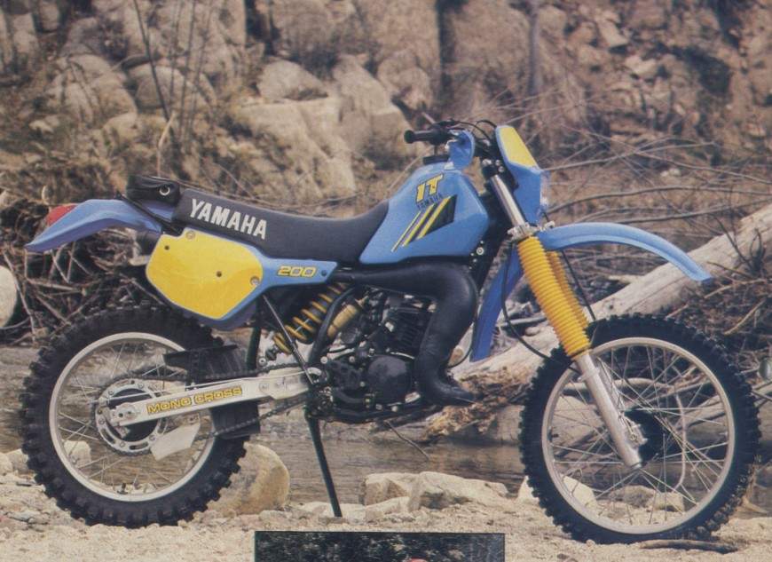 Мотоцикл Yamaha IT 200 1984
