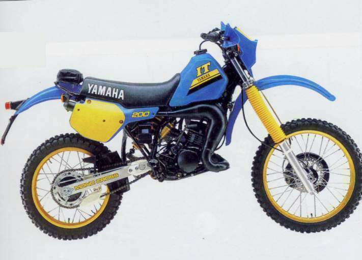 Мотоцикл Yamaha IT 200 1990