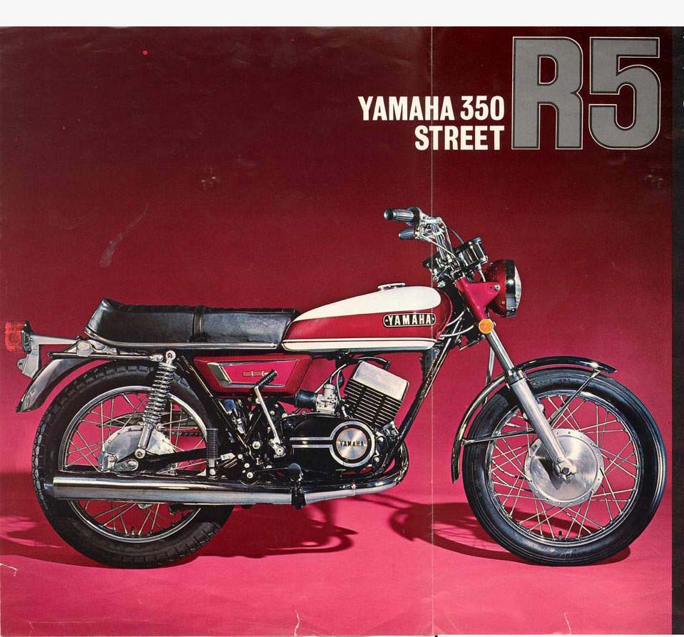 Мотоцикл Yamaha R5-A 350 1970