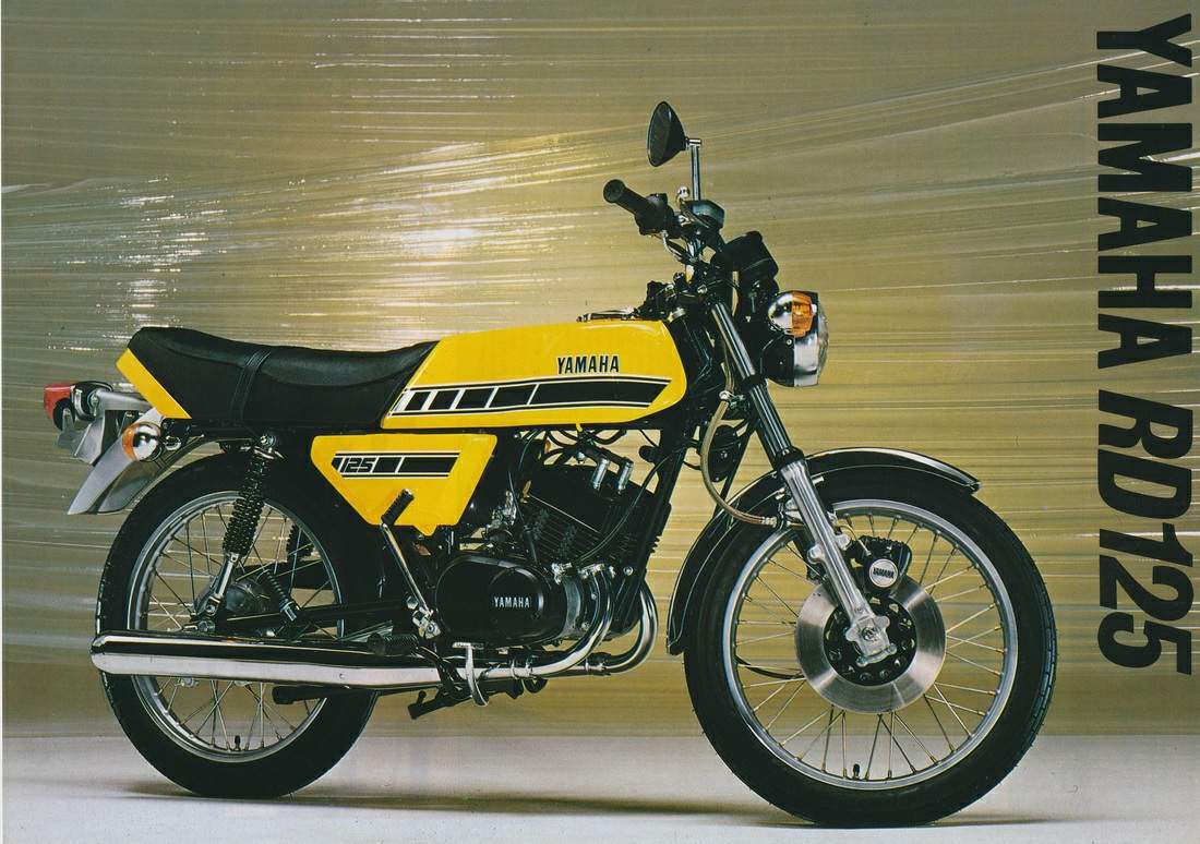 Мотоцикл Yamaha RD 125 1977