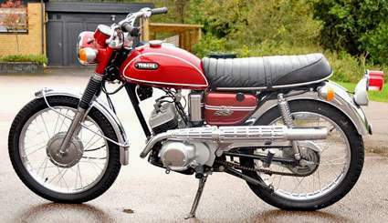 Мотоцикл Yamaha RD 125 1973