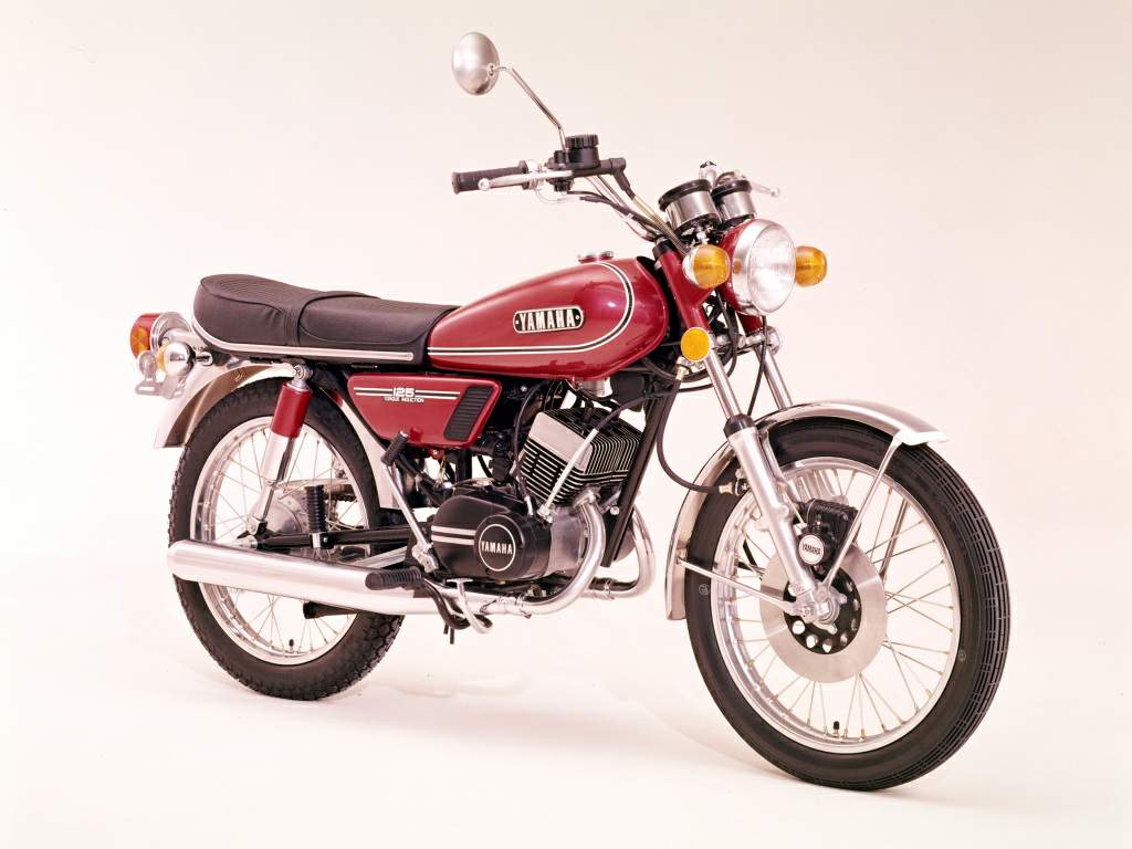 Мотоцикл Yamaha RD 125B 1974 фото