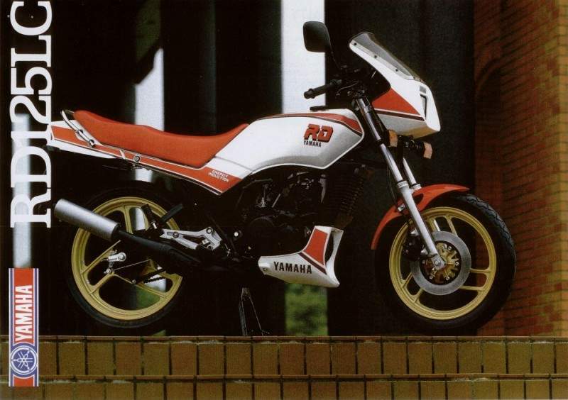 Мотоцикл Yamaha RD 125LC 1985
