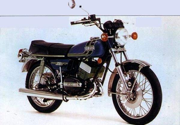 Мотоцикл Yamaha RD 250 1974 фото