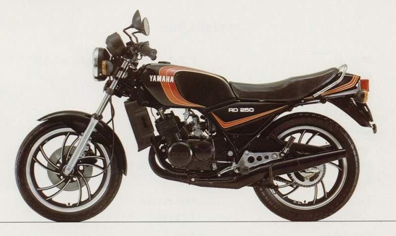 Мотоцикл Yamaha RD 250LC 1981