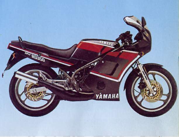 Мотоцикл Yamaha RD 350F2 1987