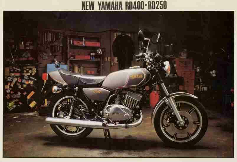Мотоцикл Yamaha RD 400 1978