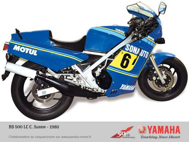 Мотоцикл Yamaha RD 500LC YPVS Christian Sarron Replica 1985