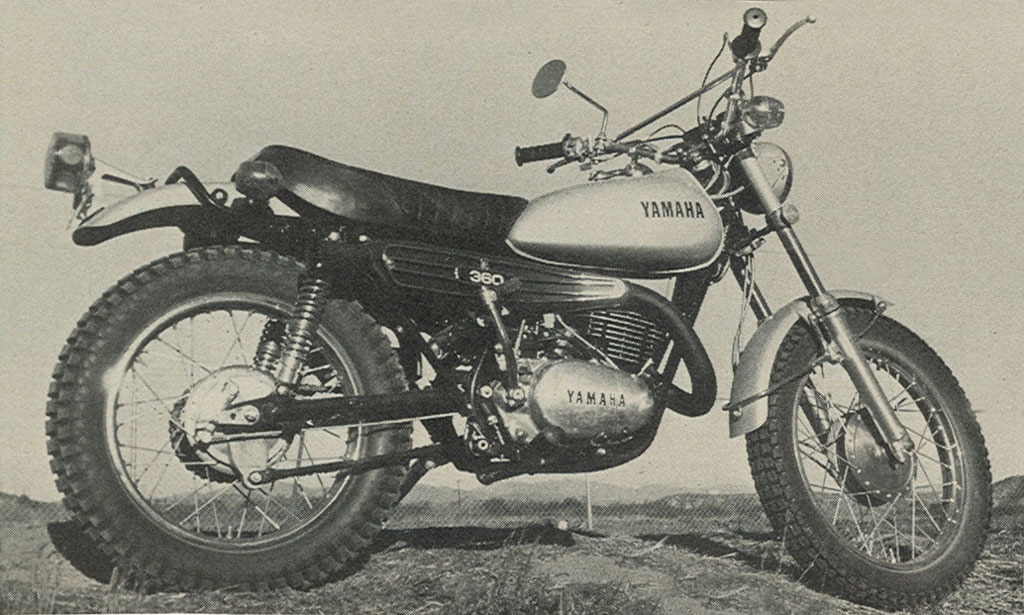 Мотоцикл Yamaha RT-2 360 1972