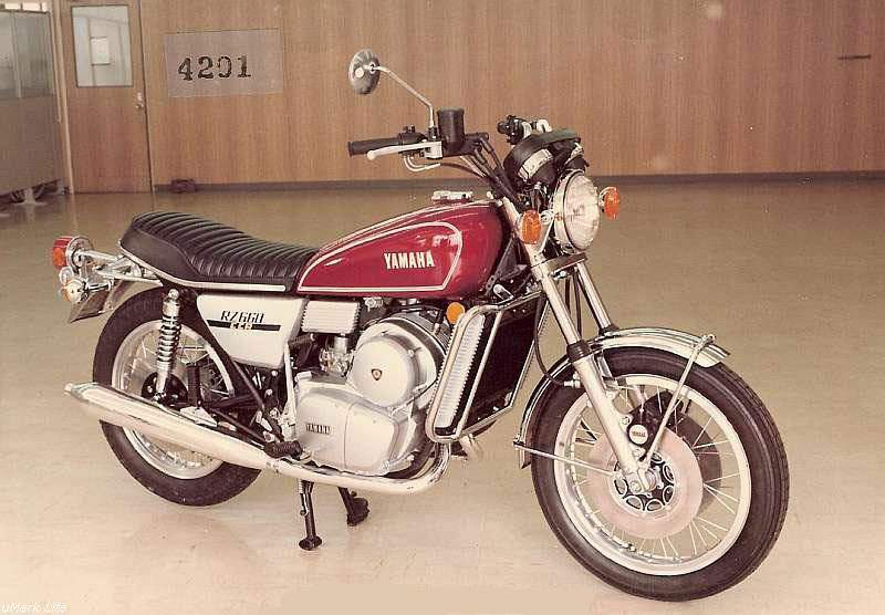 Мотоцикл Yamaha RZ 201 Rotary Concept 1972