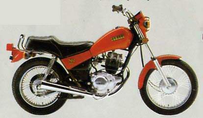 Мотоцикл Yamaha SR 185 1982