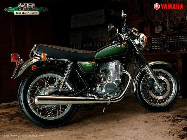 Фотография мотоцикла Yamaha SR 400 30th Anniversary Limited Edition 2008