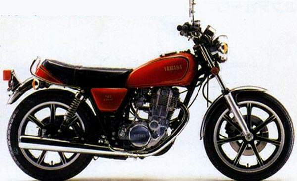 Мотоцикл Yamaha SR 400SP 1979