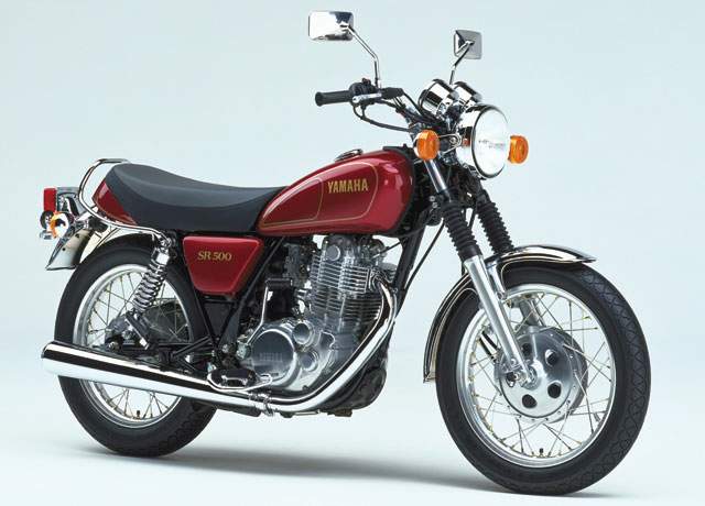Мотоцикл Yamaha SR 500 1974 фото