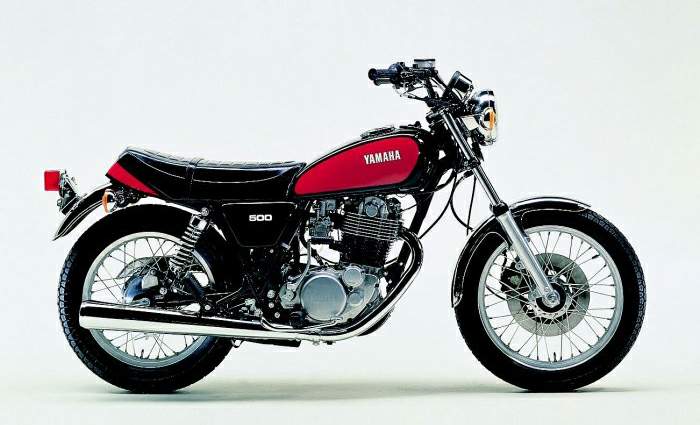 Мотоцикл Yamaha SR 500 1976