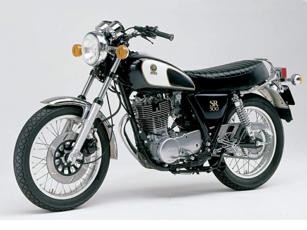 Мотоцикл Yamaha SR 500 1978 фото