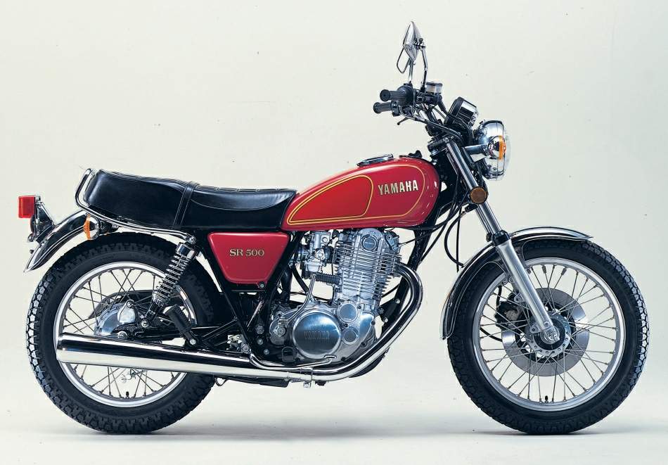 Мотоцикл Yamaha SR 500 1979