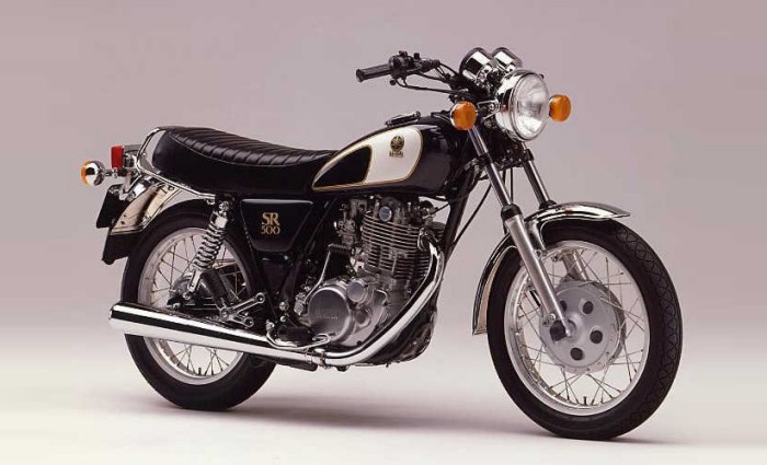 Мотоцикл Yamaha SR 500 1988 фото