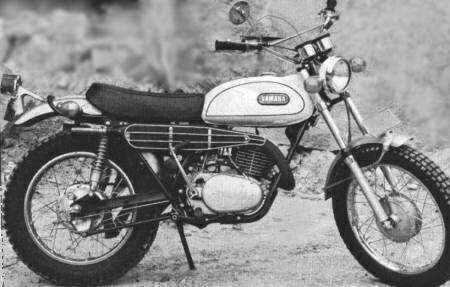 Мотоцикл Yamaha T 250 1968