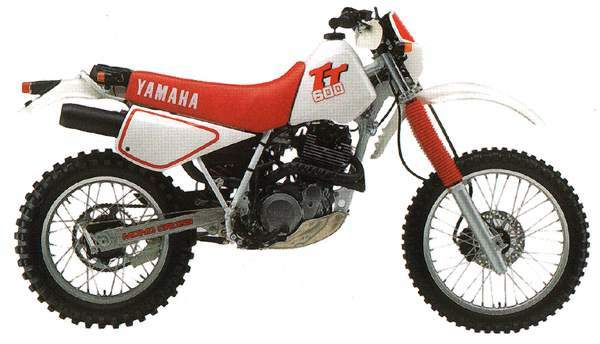 Мотоцикл Yamaha TT 600 1988
