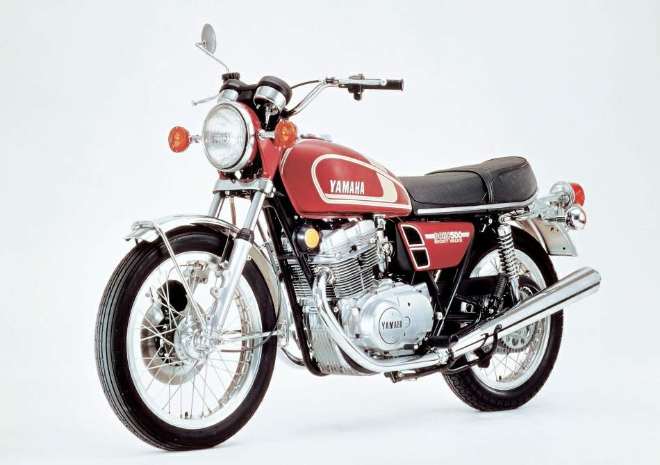 Мотоцикл Yamaha TX 500 1975