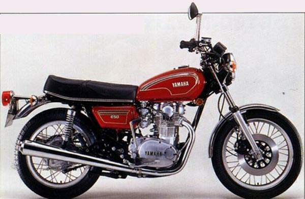 Мотоцикл Yamaha TX 650-II 1977