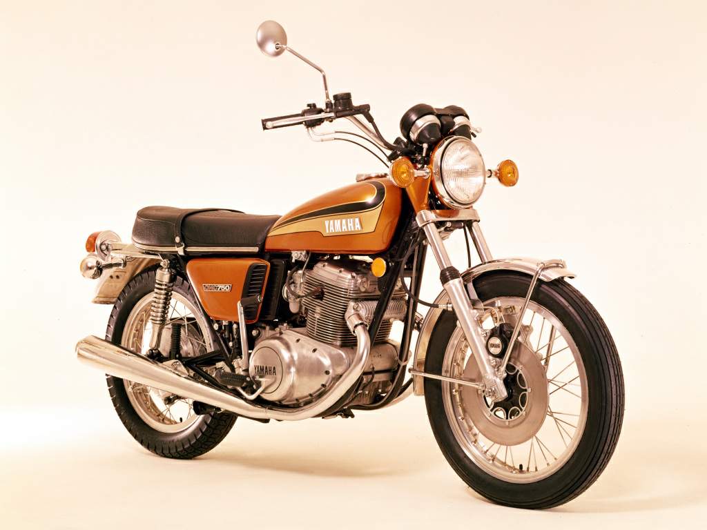 Мотоцикл Yamaha TX 750 1972 фото