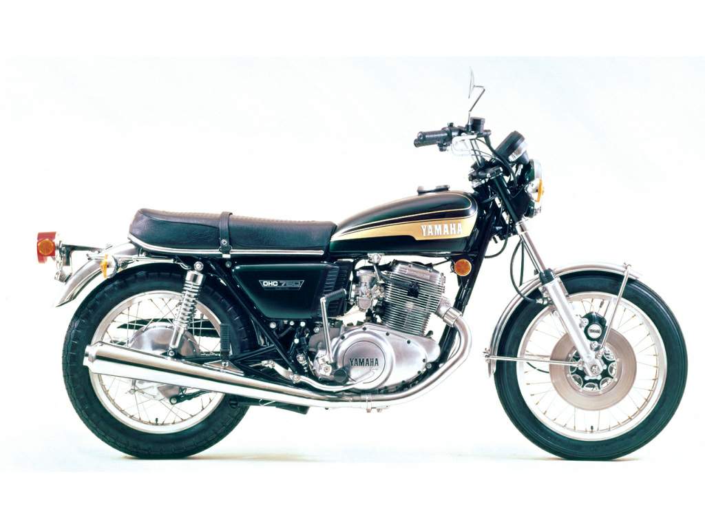 Мотоцикл Yamaha TX 750 1974 фото
