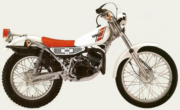 Мотоцикл Yamaha TY 125 1975